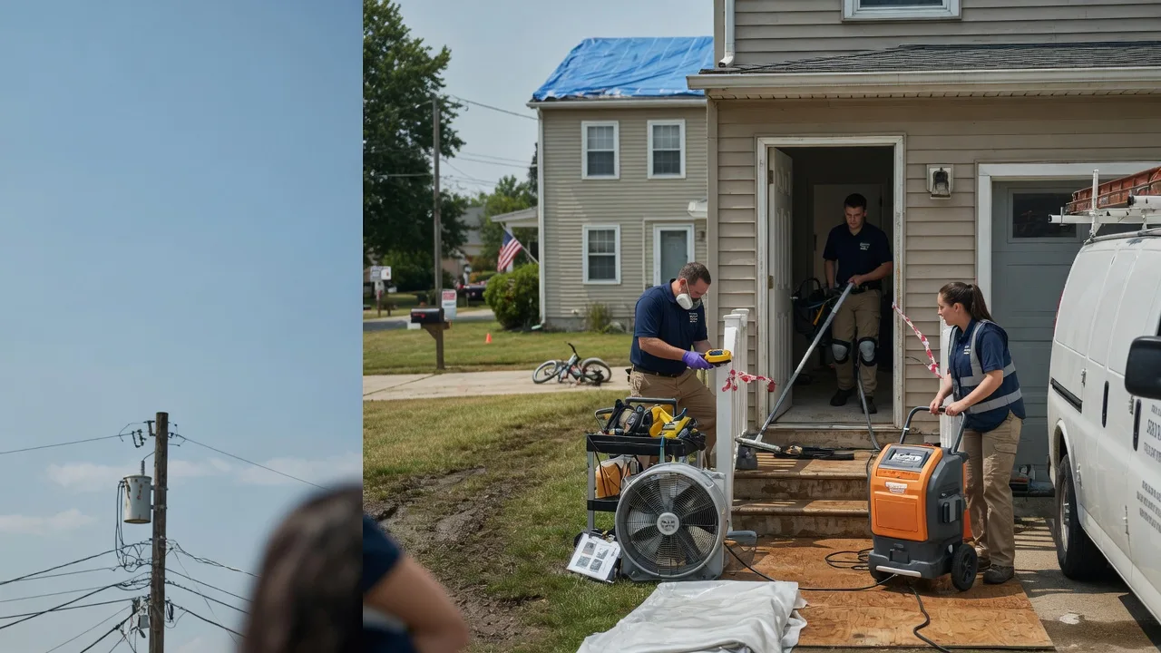 Water Damage Repair in New Johnsonville, TN near me